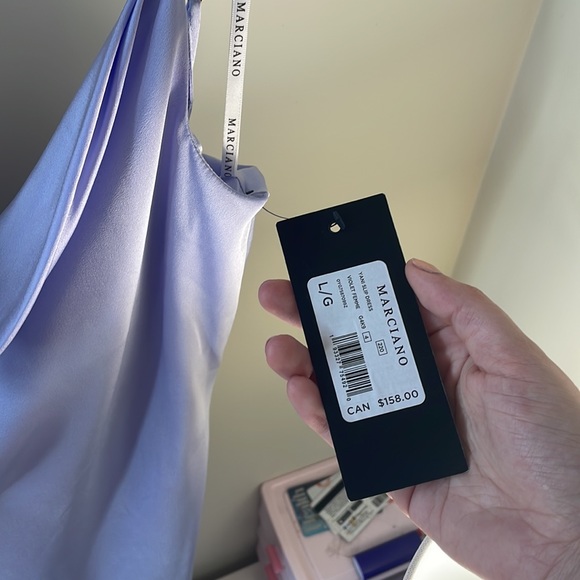 Marciano “Violet Femme” Yani Slip Dress Size Large - Picture 3 of 4